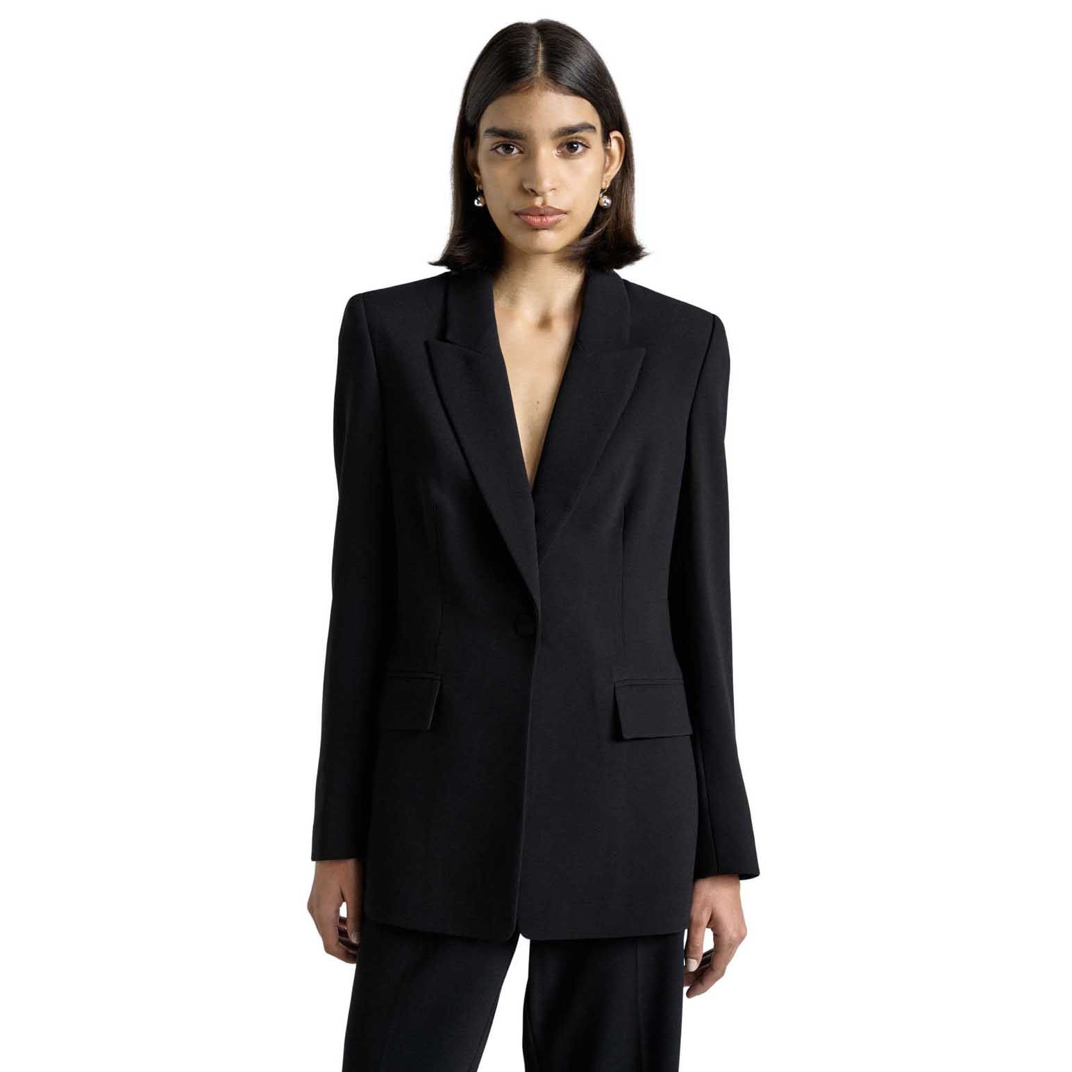Cue Crepe Boyfriend Blazer